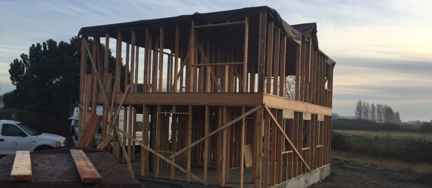 Saving Sustainably Building Your Own Home Step 10 Frame The Step 10 Frame The Second Floor